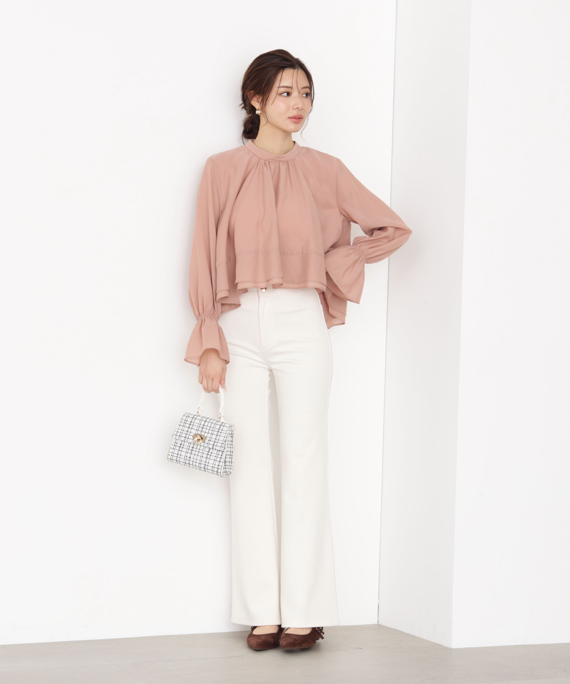 PROPORTION BODY DRESSING「カットフレアーパンツ 25AW」|その他|