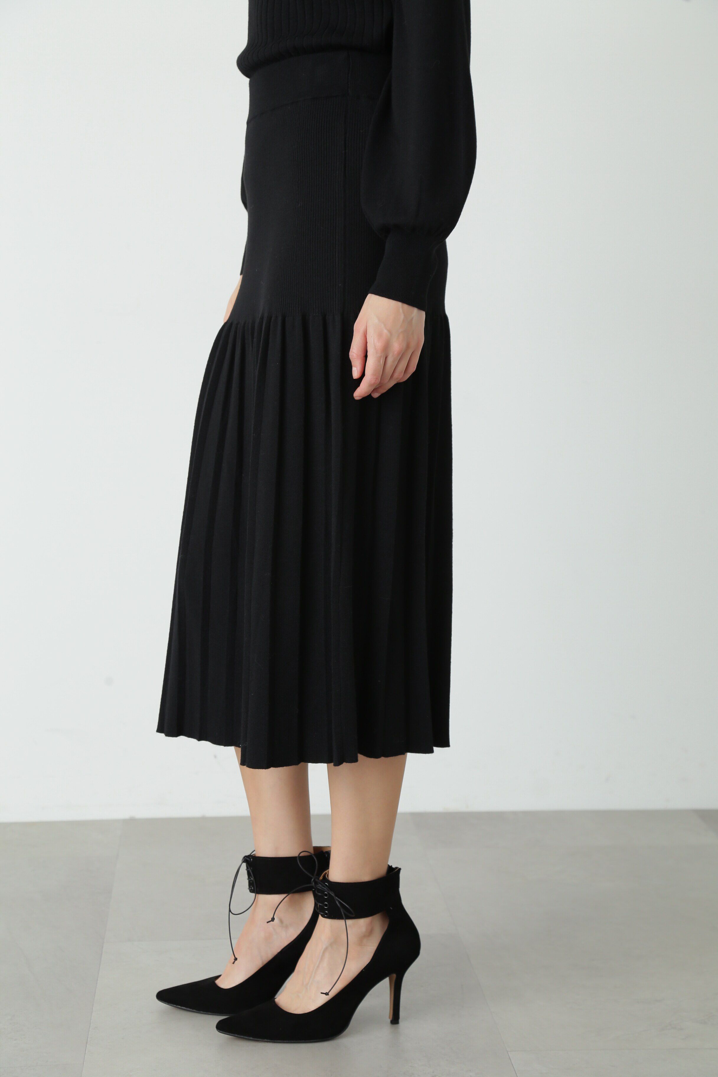  「◆ニットアッププリーツスカート」|スカート|