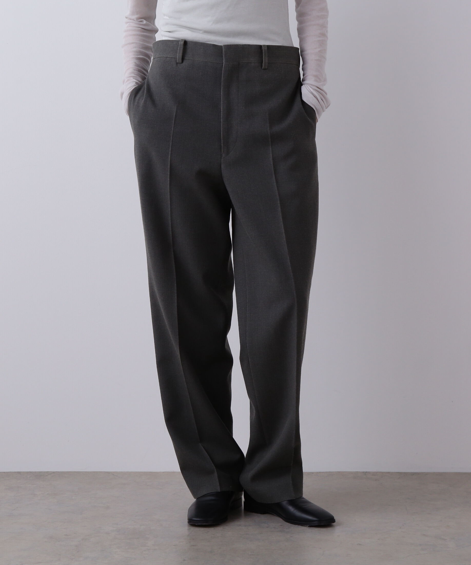 YLEVE 「YLEVE / VINTAGE PIGMENTDYE WOOL TROUSERS」|その他|