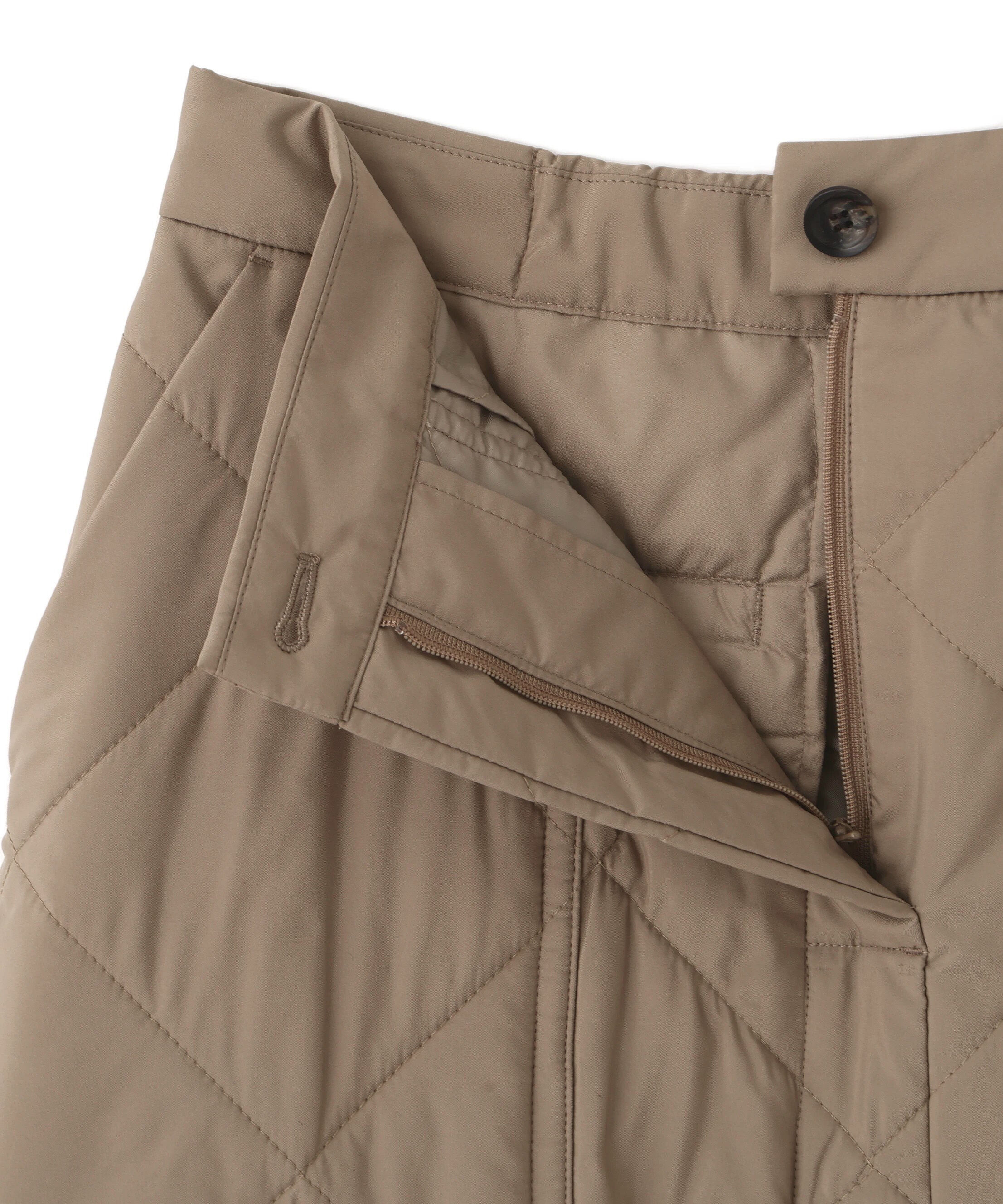  「キルティングベイカーＡラインスカート」|スカート|