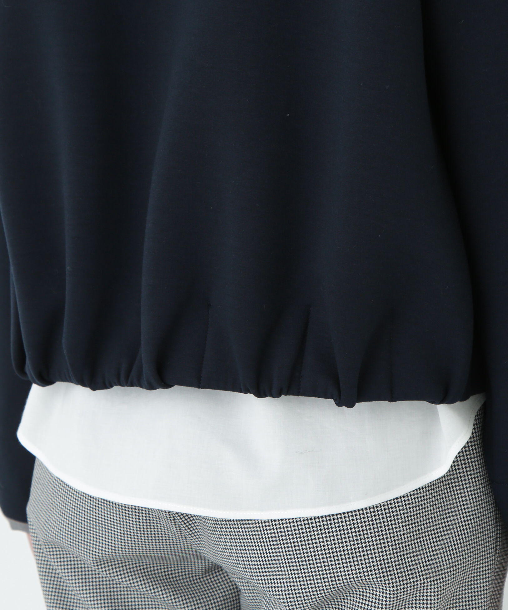  「チェックドッキングダンボールプルオーバー」|Tシャツ・カットソー|