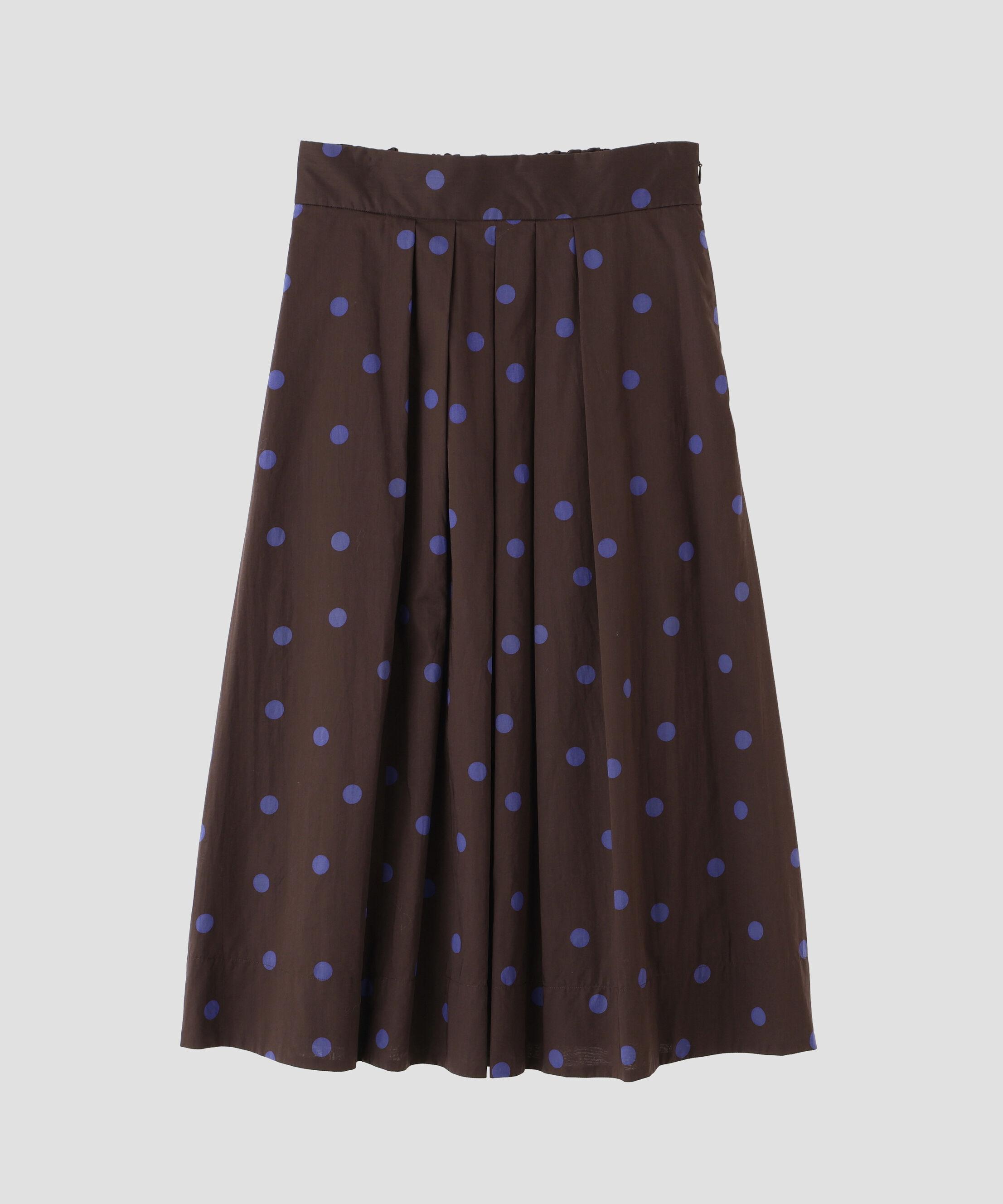  「POLKA DOT COTTON POPLIN SKIRT」|スカート|