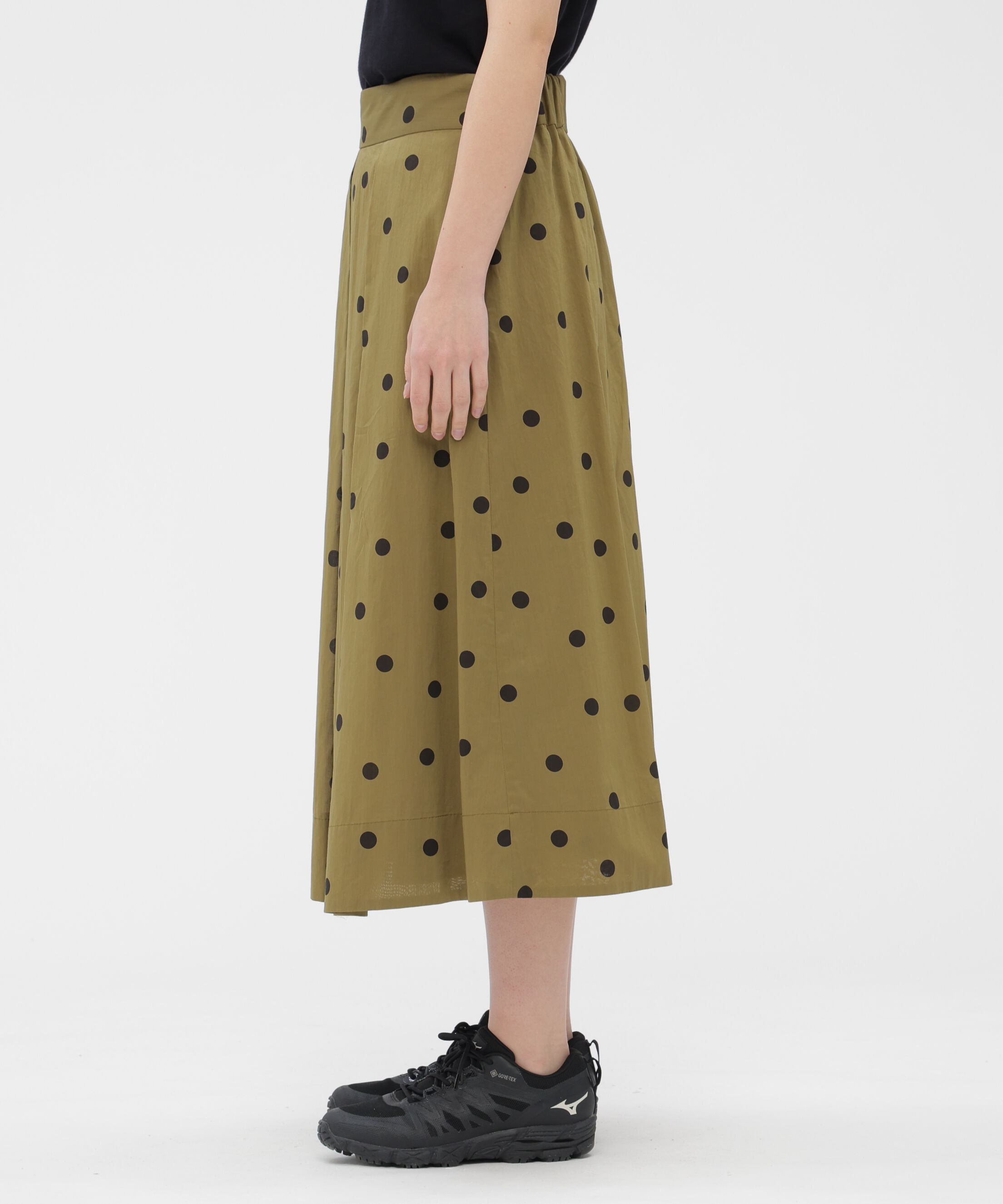  「POLKA DOT COTTON POPLIN SKIRT」|スカート|