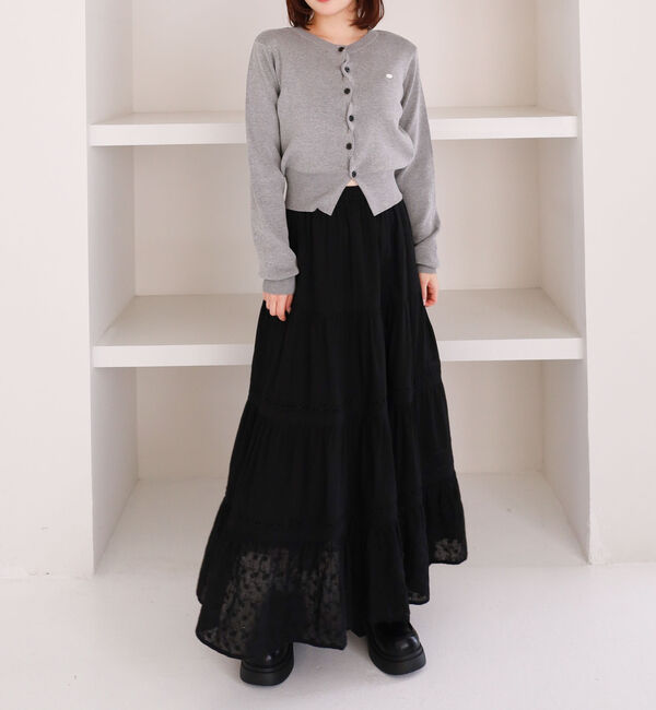 archives「コットンレースティアードスカート」|スカート|