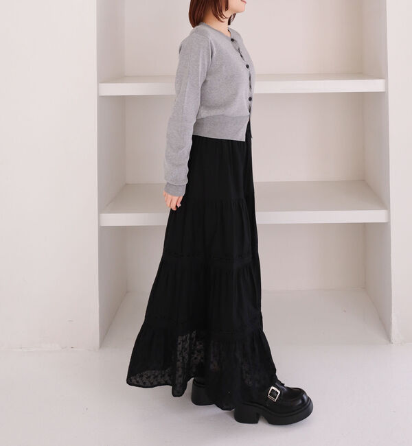 archives「コットンレースティアードスカート」|スカート|