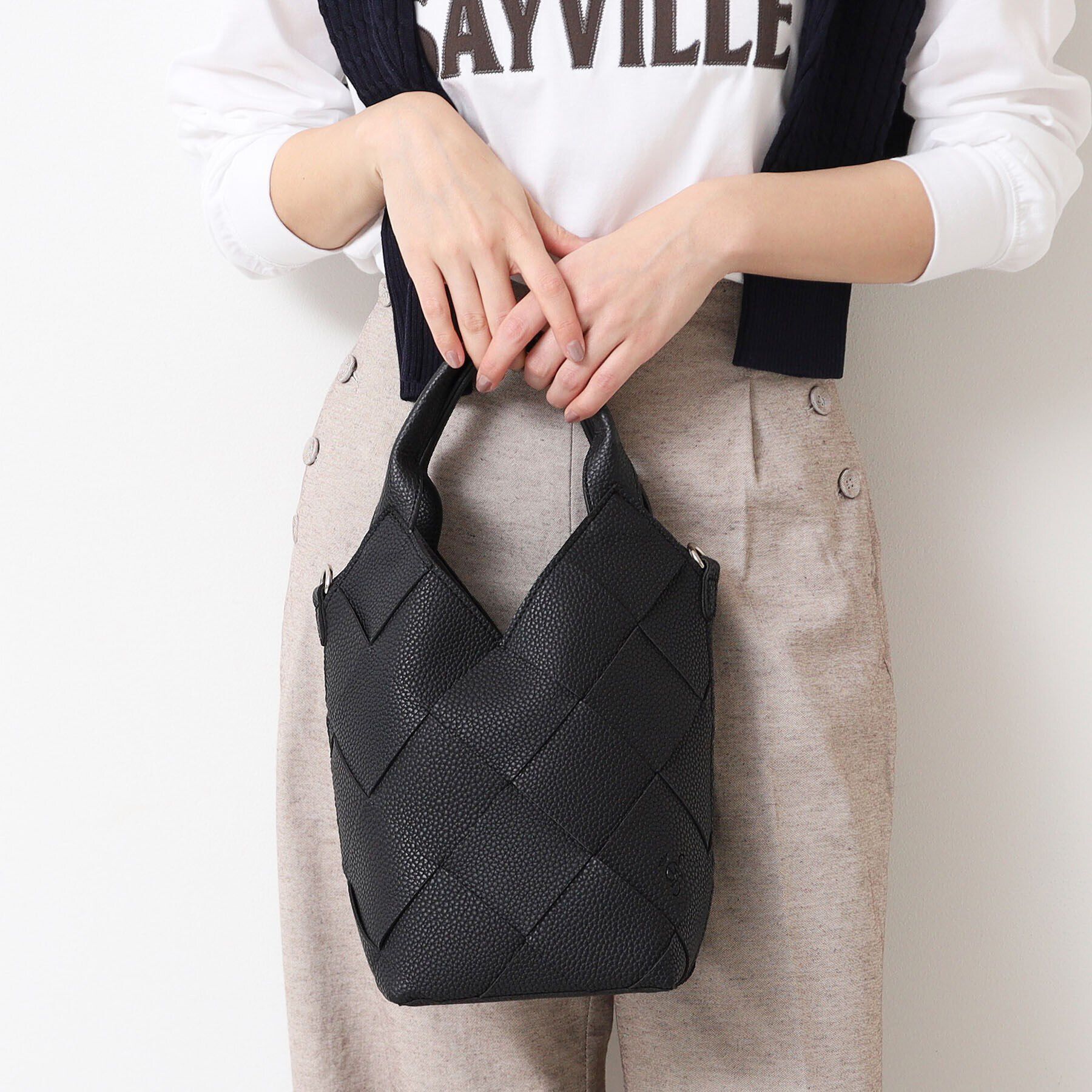 Dessin「2WAYメッシュトート」|トートバッグ|ブラック(019)