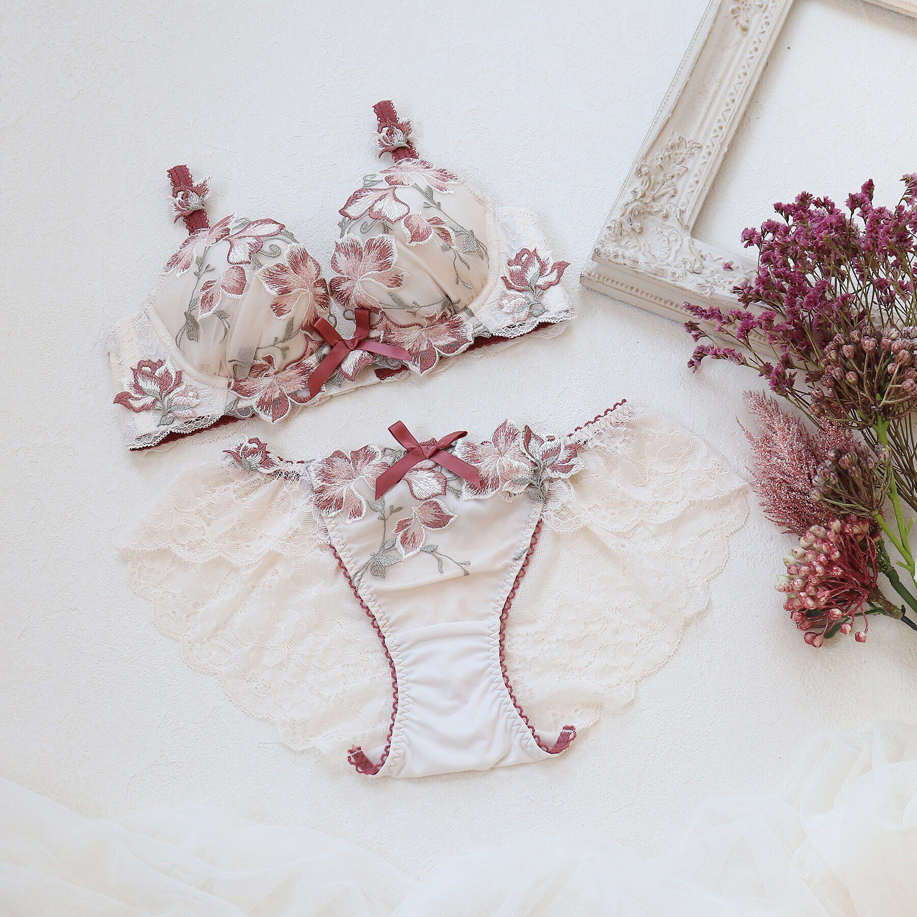 Risa Magli「クレモンス レースショーツ」|インナー|