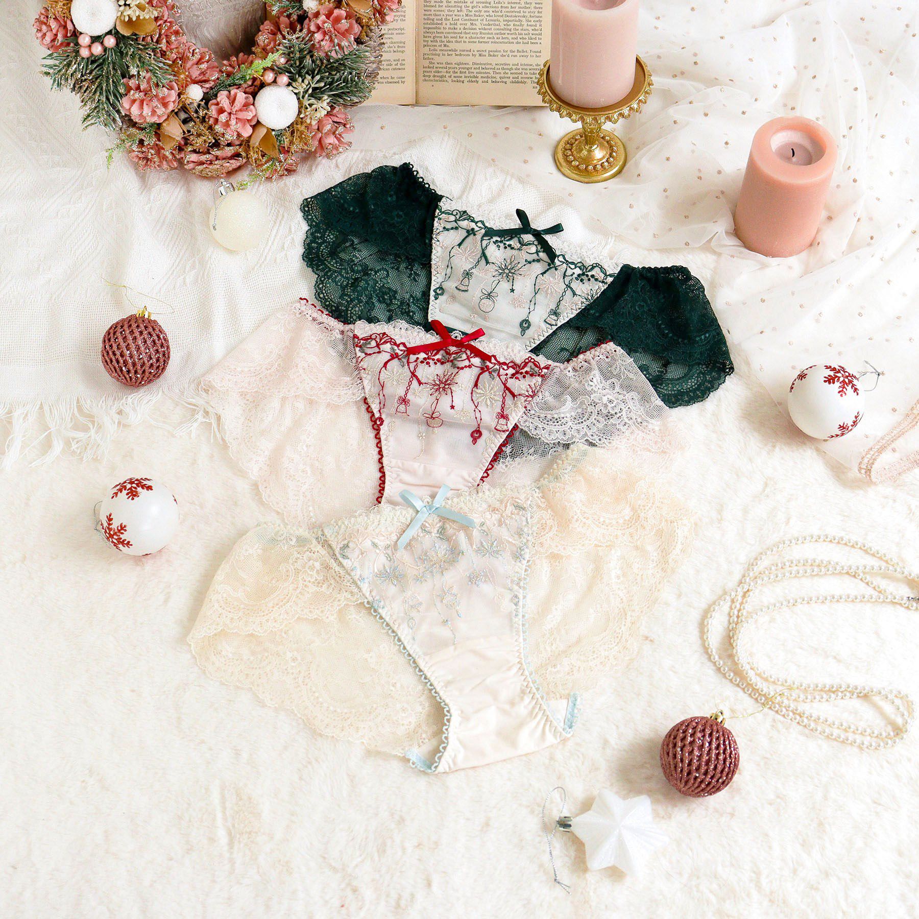 Risa Magli「【ルビー】 レースショーツ」|インナー|