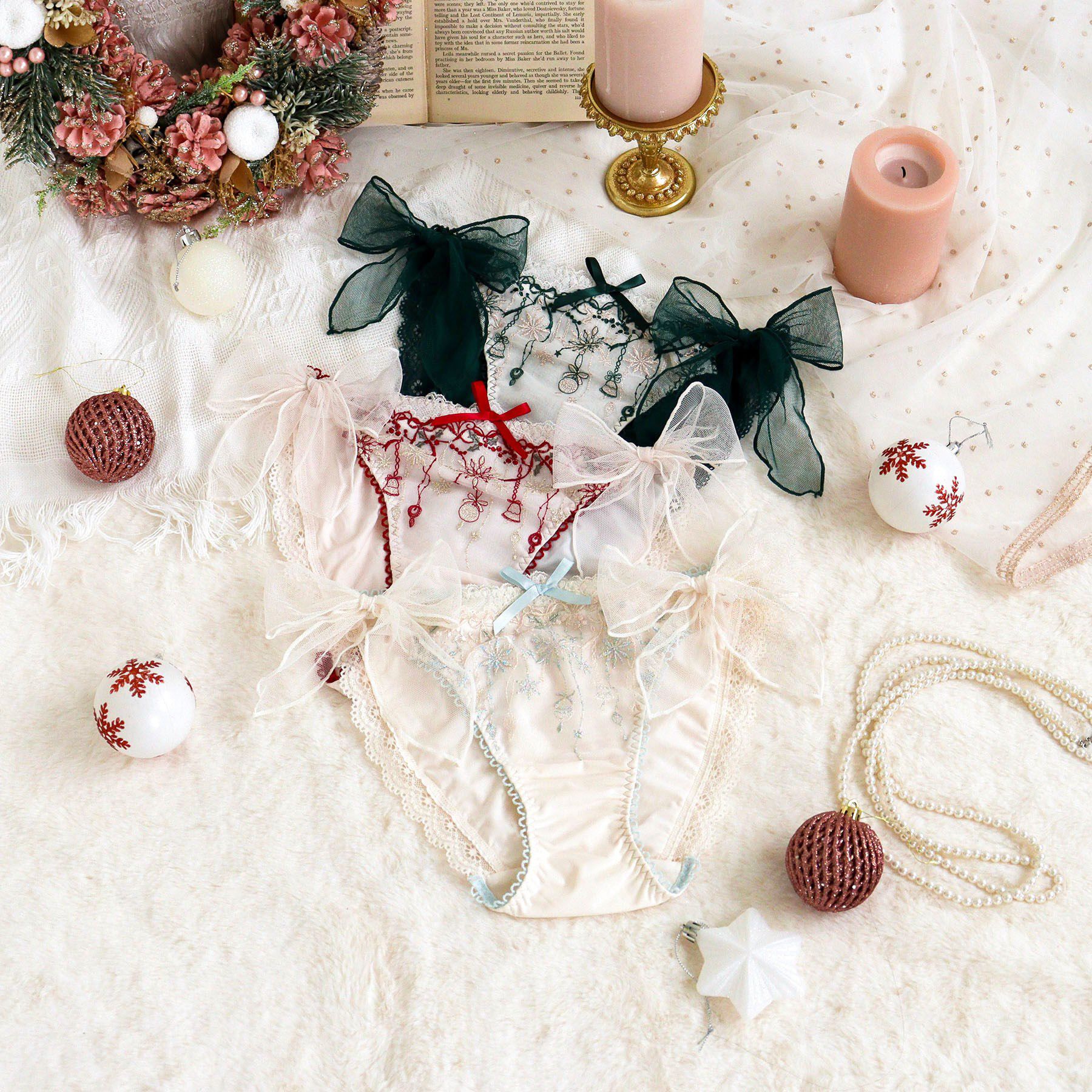 Risa Magli「【ルビー】 リボンショーツ」|インナー|