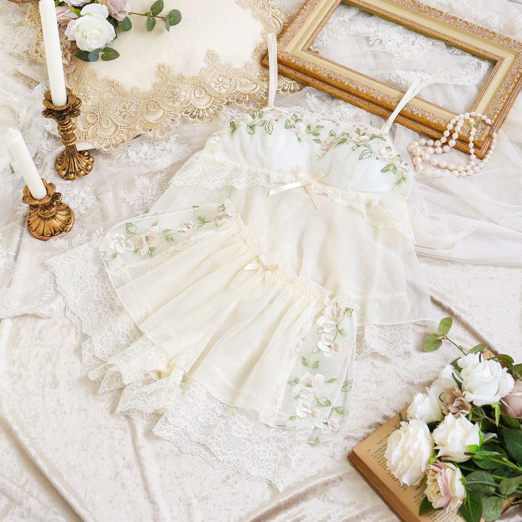 Risa Magli「マルレーン カップ付キャミソール」|キャミソール|