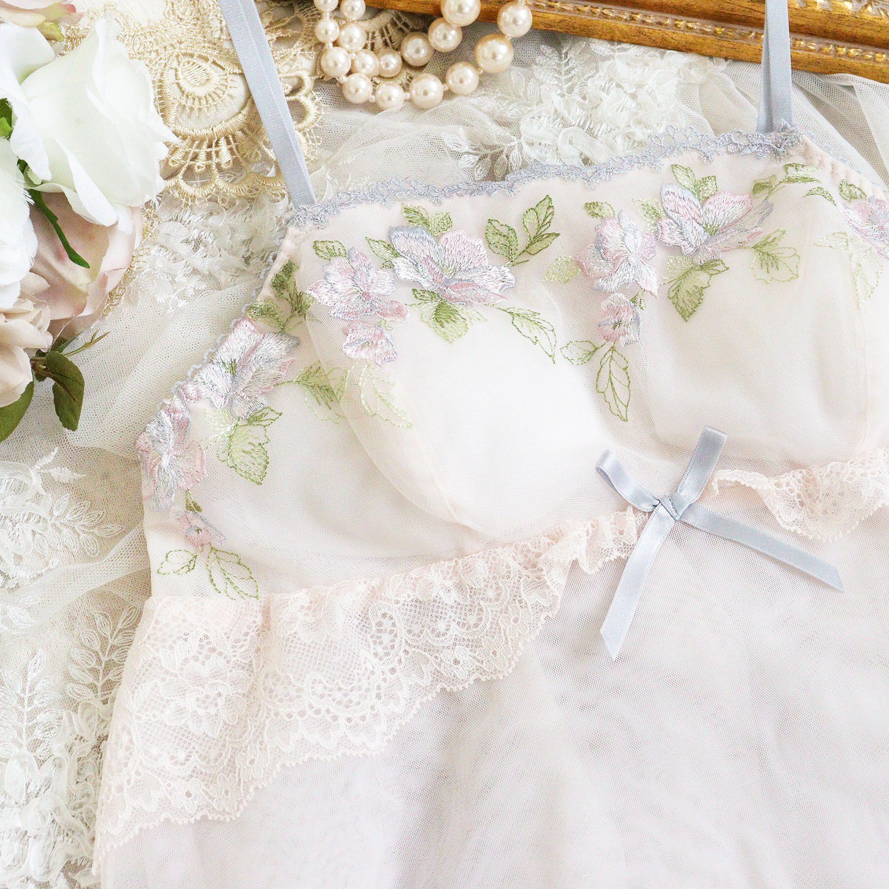 Risa Magli「マルレーン カップ付キャミソール」|キャミソール|