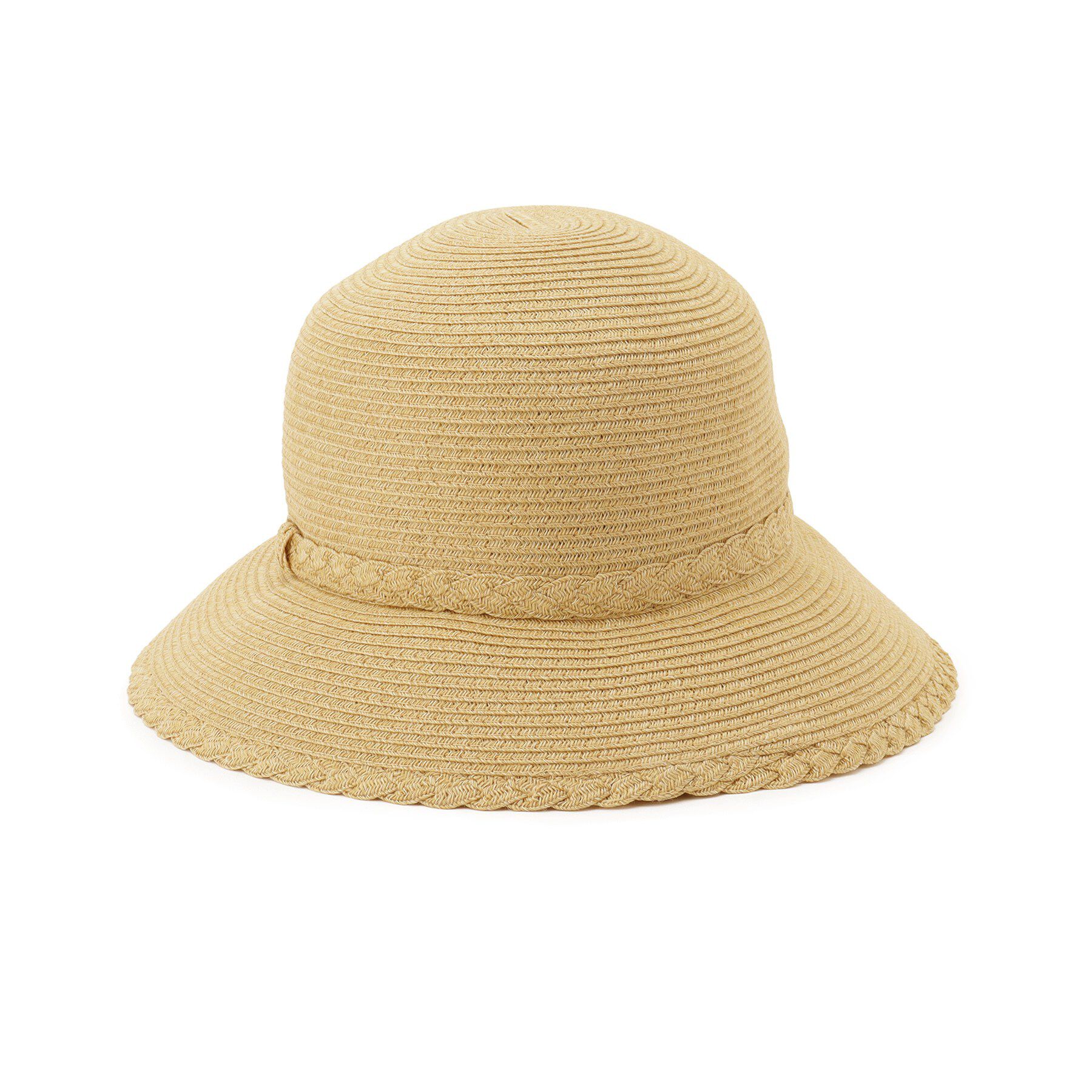 ITS&rsquo;DEMO「ウォッシャブル三つ編みハット」|ハット|