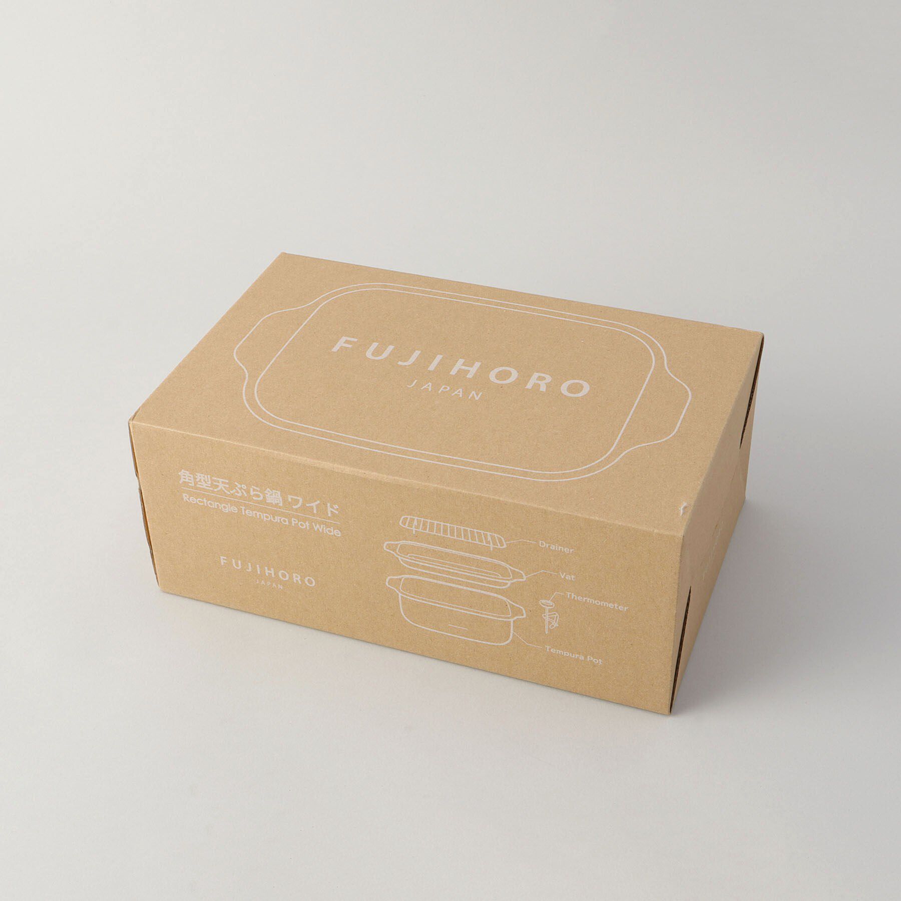 212 KITCHEN STORE「角型天ぷら鍋ワイド ＜富士ホーロー＞」|食器・キッチングッズ|