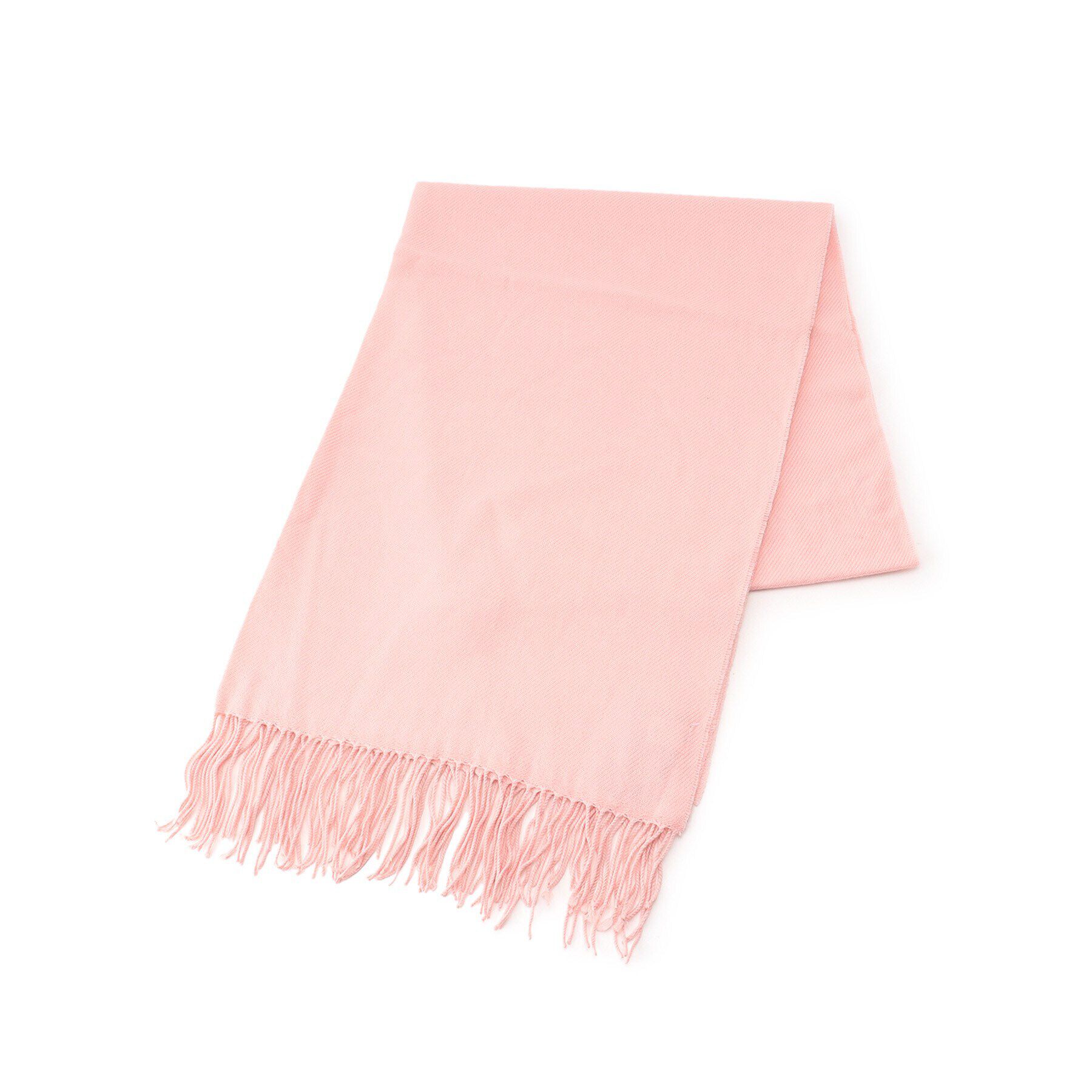Ober Tashe「洗えるシンプルカラーストール 累計販売約5000枚【防寒／マフラー／無地／ギフト】」|ストール|ピンク(472)