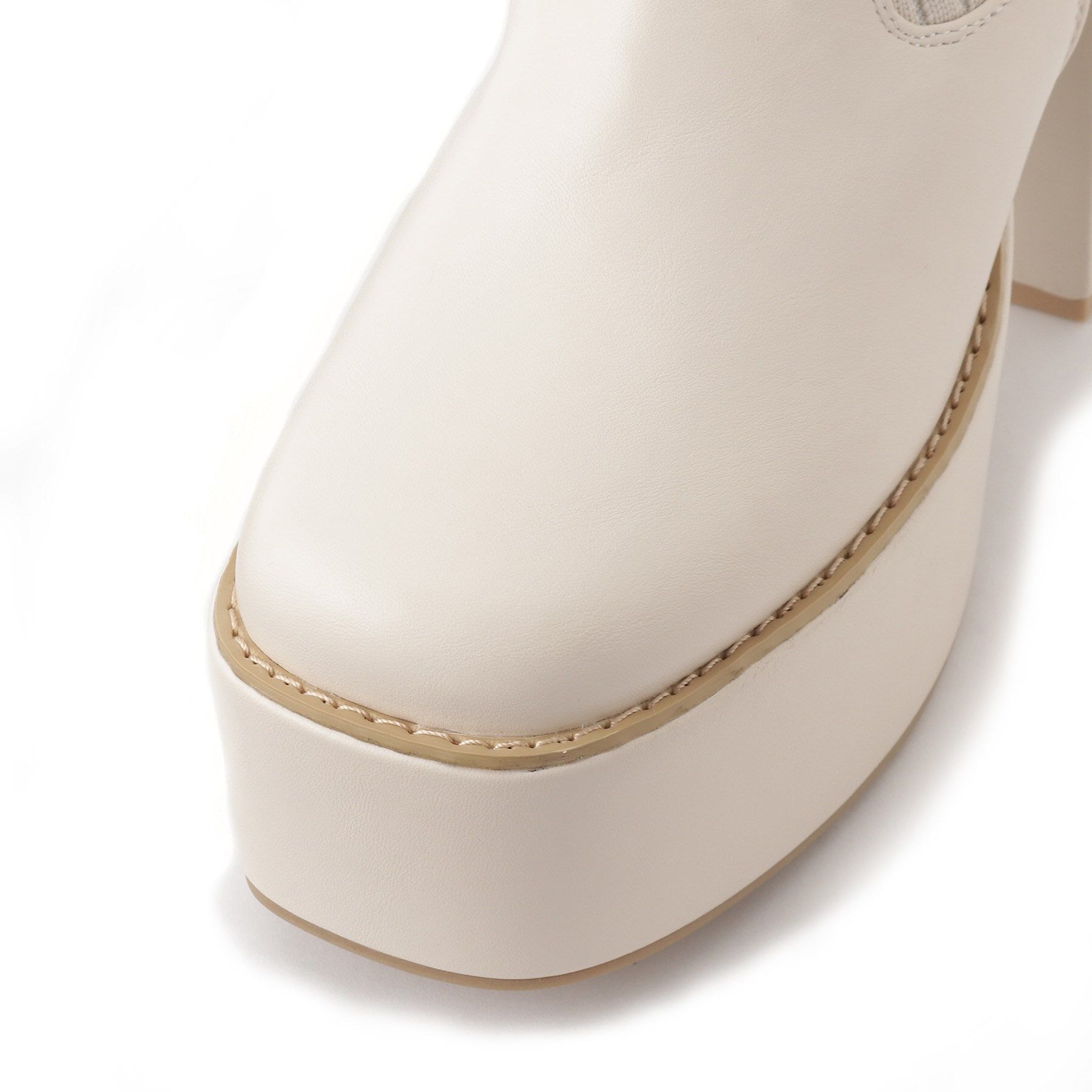 csT&P「厚底ニットブーツ」|ショートブーツ|