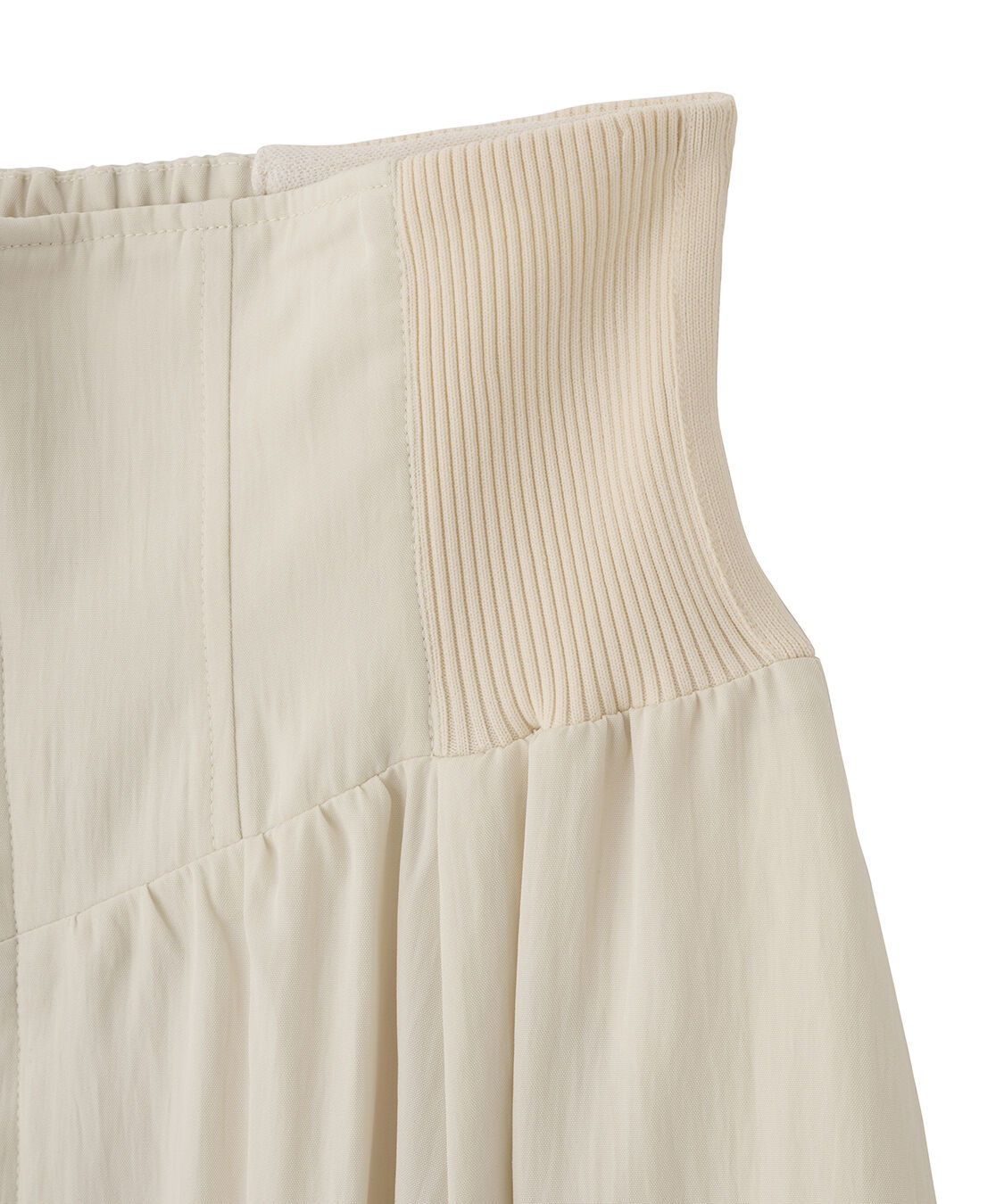 COCO DEAL「コルセットリブフレアスカート」|スカート|