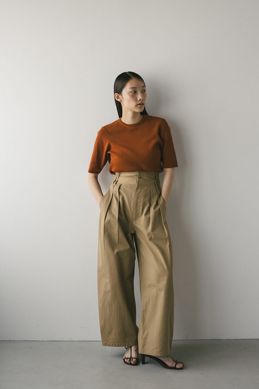 STYLEMIXER「フォルムスリーブニットT」|ニット・セーター|D/ORG3