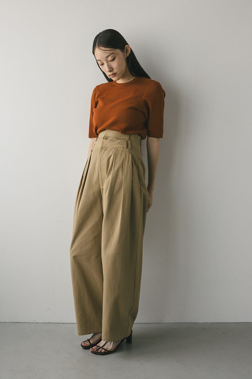 STYLEMIXER「フォルムスリーブニットT」|ニット・セーター|