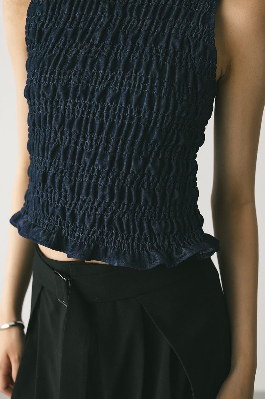 STYLEMIXER「シャーリングトップ」|タンクトップ|