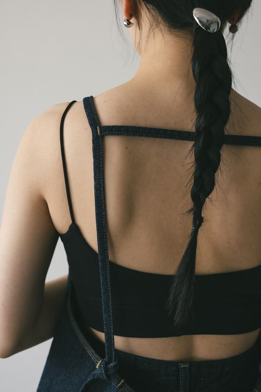 STYLEMIXER「バックデザインデニムビスチェ」|キャミソール|