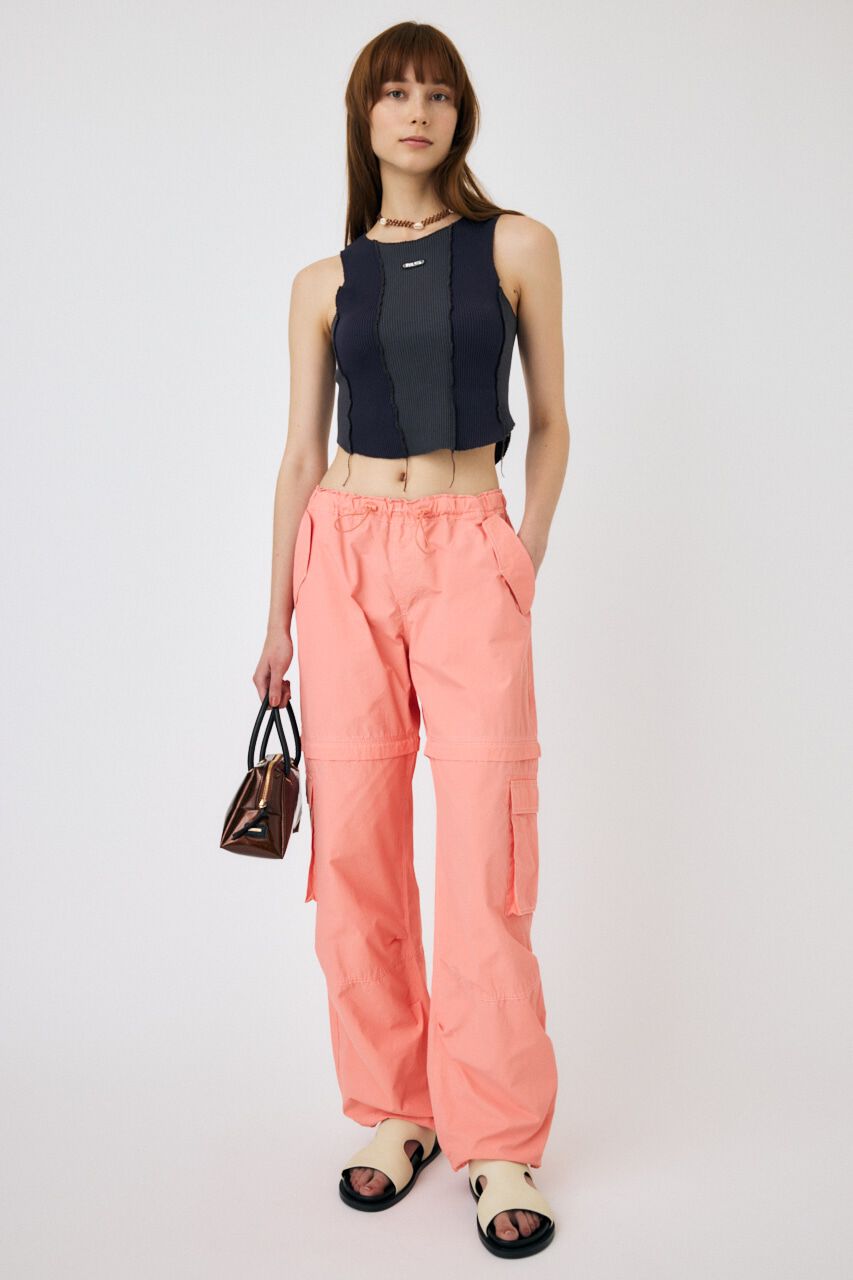 MOUSSY「UTILITY LOWRISE 2WAY CARGO パンツ」|その他|PNK