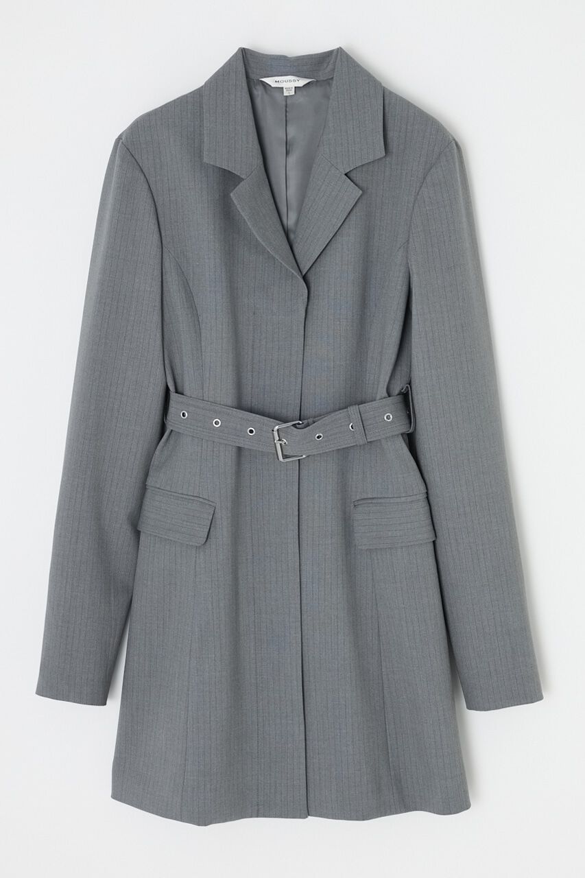 MOUSSY「LONG SLEEVE BLAZER ミニドレス」|ワンピース|
