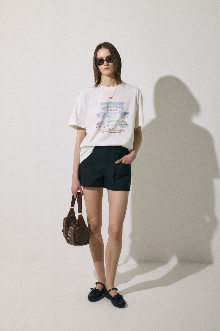 MOUSSY「MOUSSY LEAGUE CHAMPS 25 Tシャツ」|Tシャツ・カットソー|