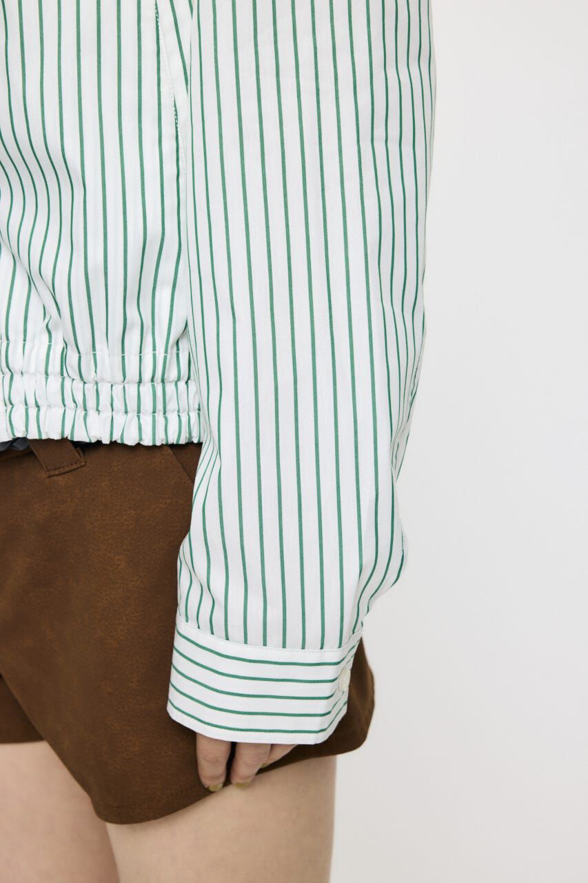 MOUSSY「BUTTON DOWN SHIRT ブルゾン」|シャツ・ブラウス|