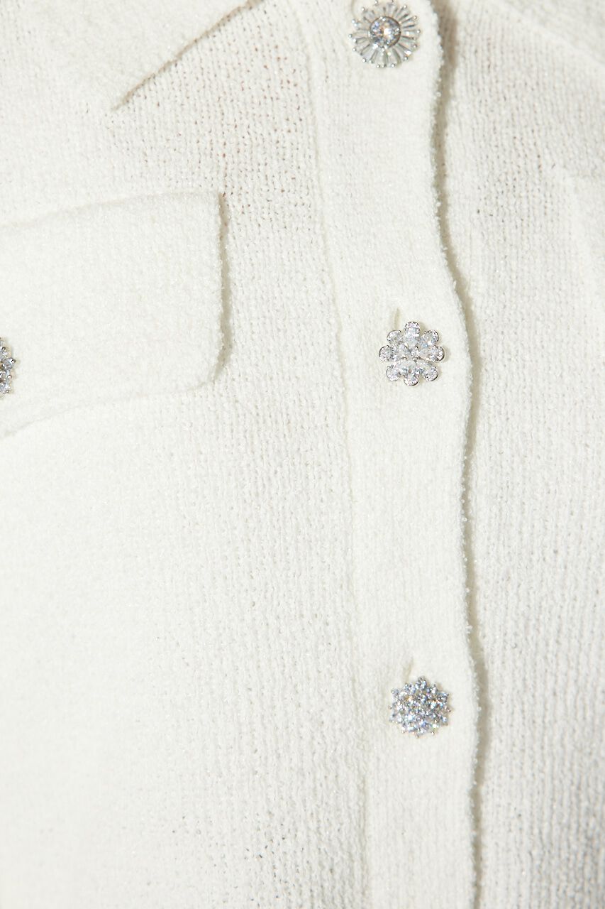 rienda「ビジューニットジャケット」|その他|