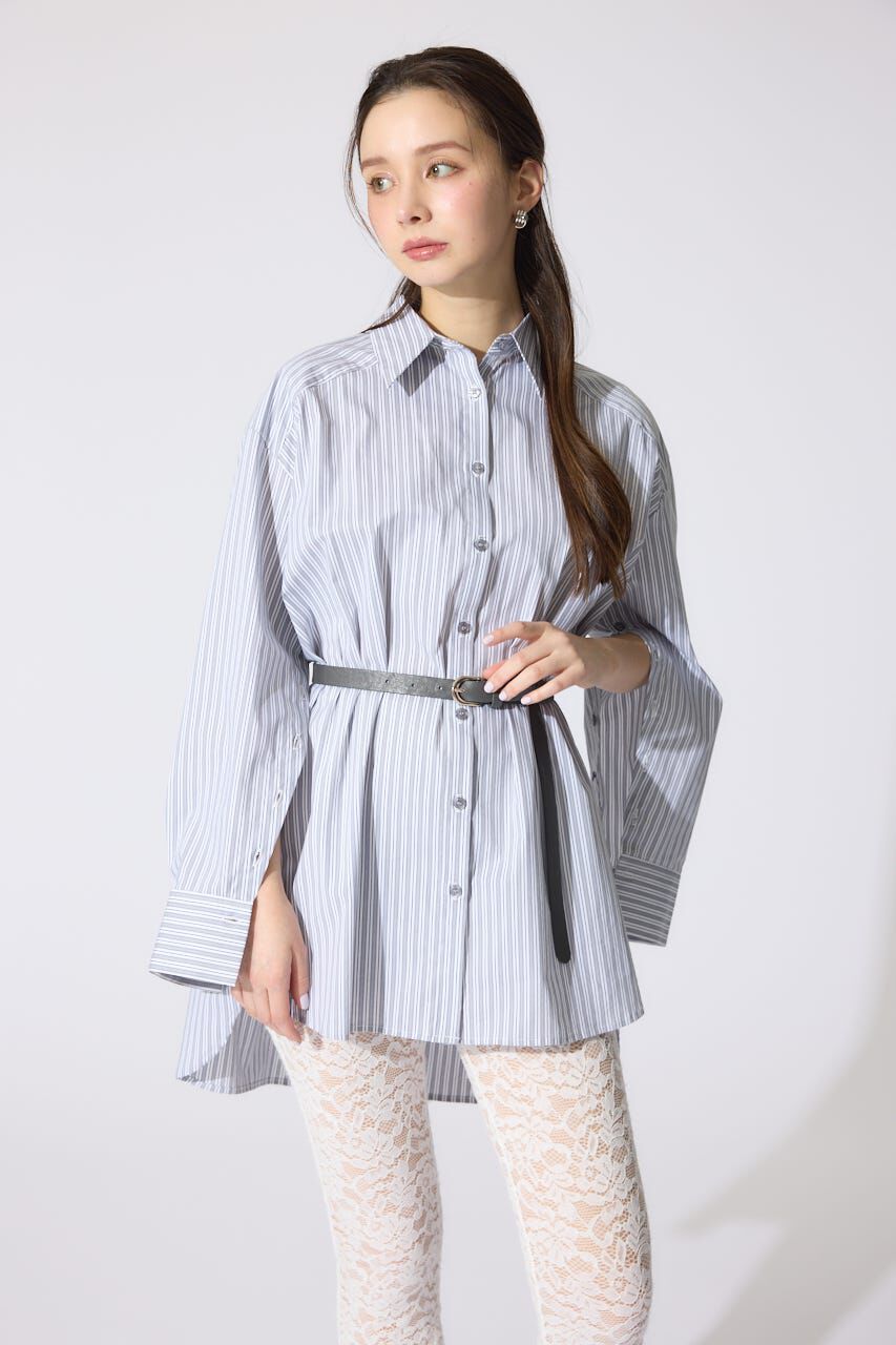 rienda「2WAYベルトセットシャツトップス」|シャツ・ブラウス|