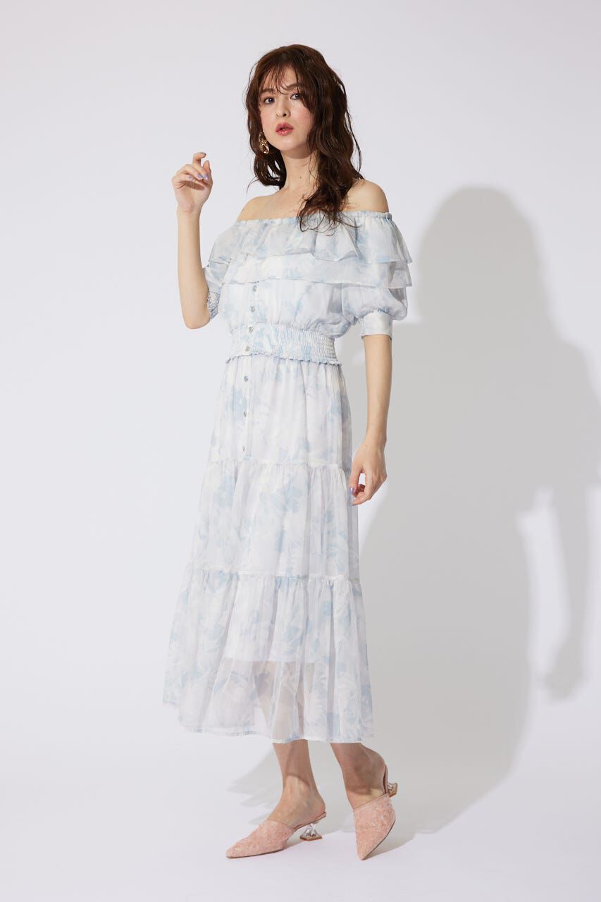 rienda「2WAYオフショルダーショートトップス」|シャツ・ブラウス|