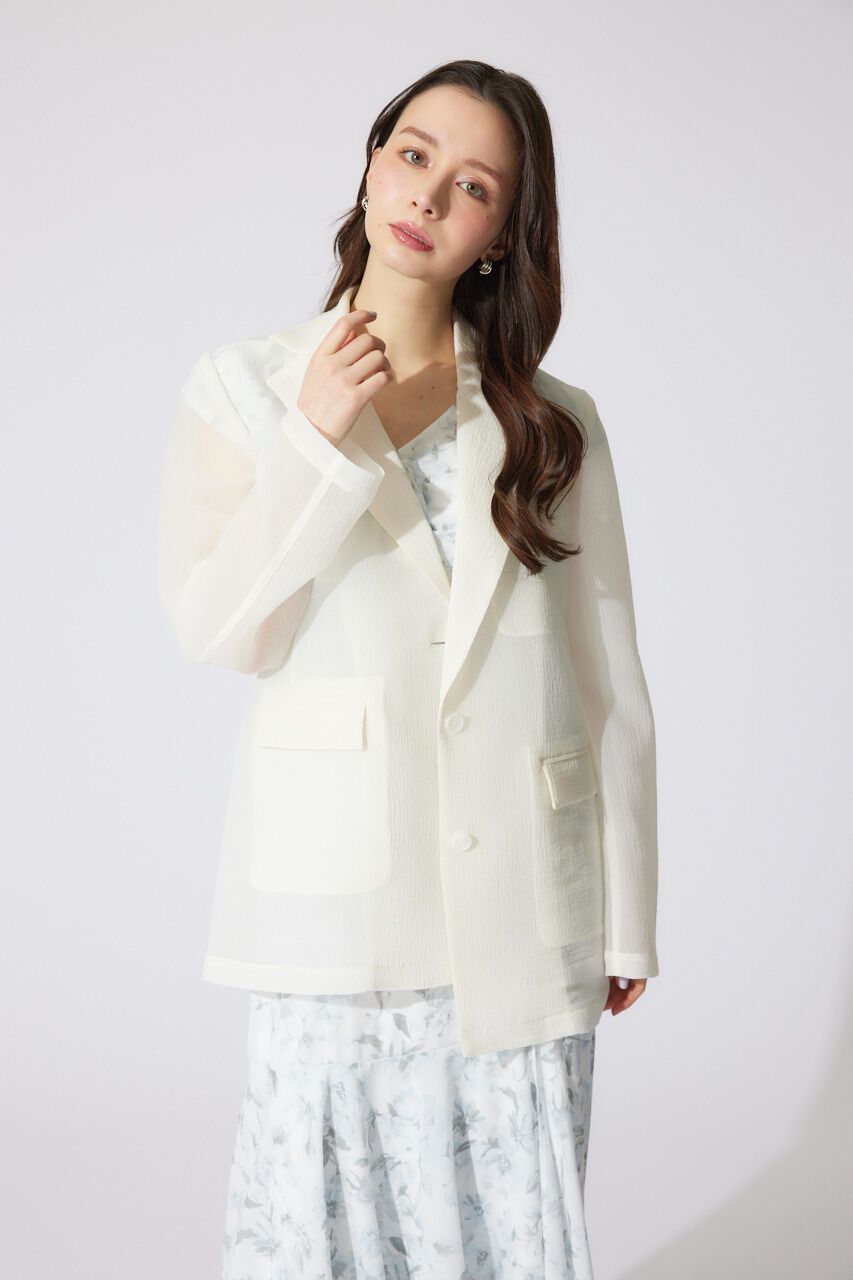 rienda「シングルテーラードライトジャケット」|その他|