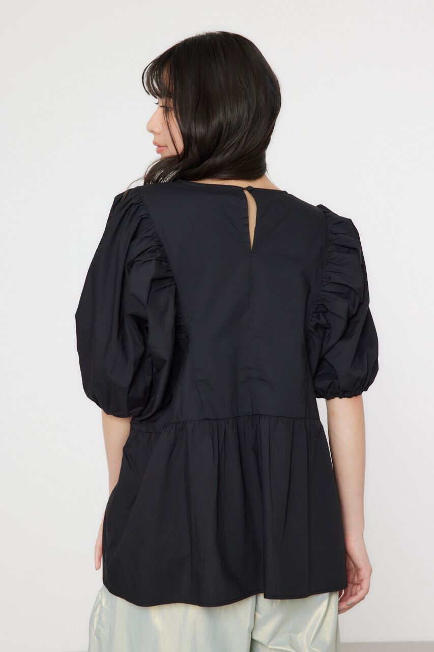 RODEO CROWNS「袖ボリュームペプラムトップス」|シャツ・ブラウス|