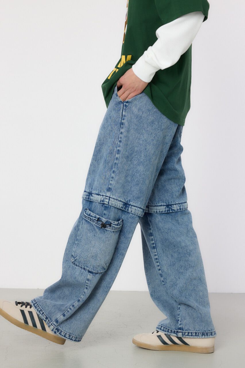 RODEO CROWNS「コンバーチブルデニムパンツ」|デニム|