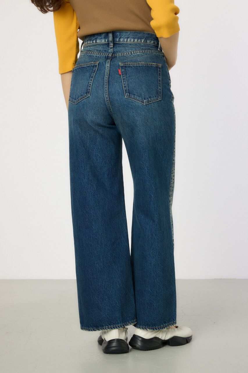 RODEO CROWNS「waist designフレアデニムパンツ」|デニム|