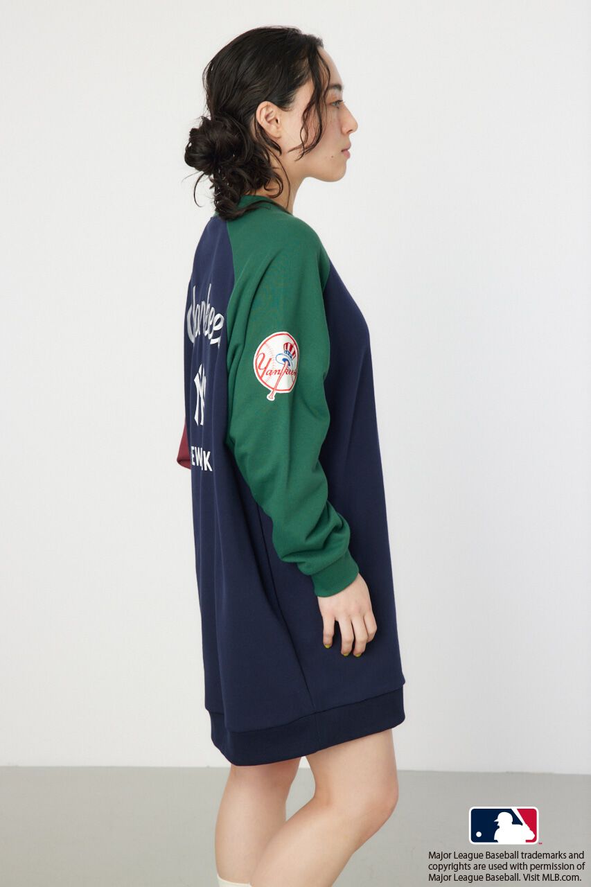 RODEO CROWNS「MLBラグランスウェットワンピース」|ワンピース|