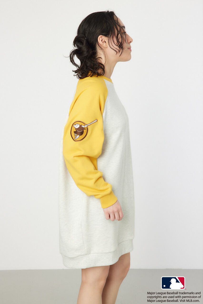 RODEO CROWNS「MLBラグランスウェットワンピース」|ワンピース|