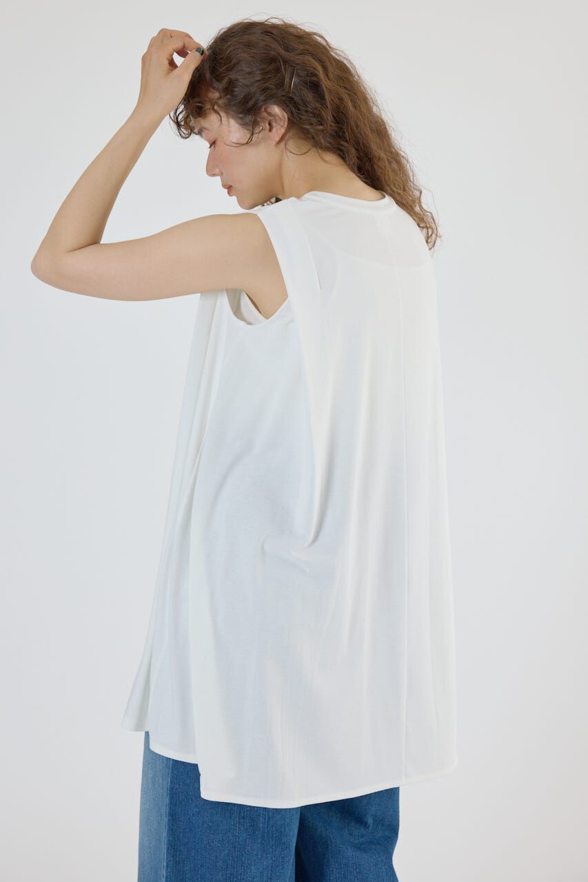 RODEO CROWNS「T/F ノースリーブチュニック」|タンクトップ|