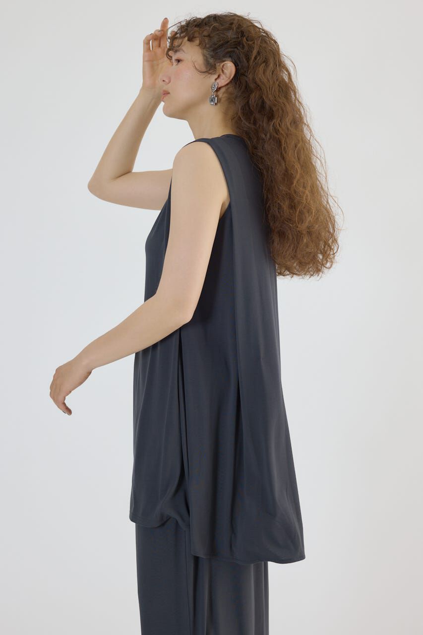 RODEO CROWNS「T/F ノースリーブチュニック」|タンクトップ|