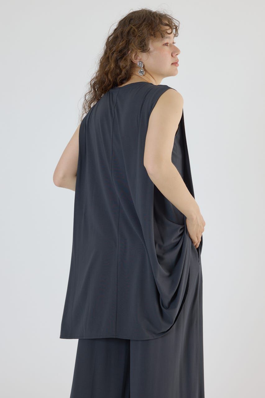 RODEO CROWNS「T/F ノースリーブチュニック」|タンクトップ|