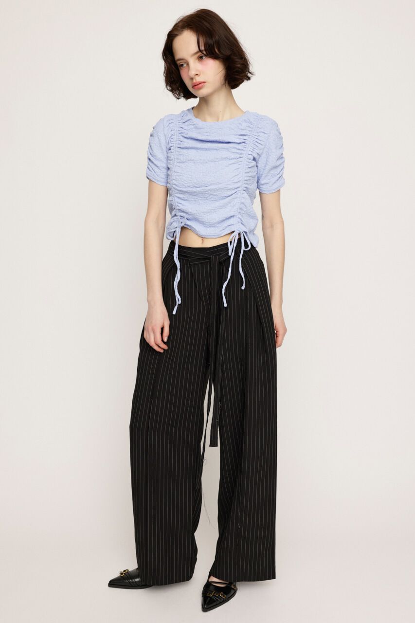 SLY「CENTER TAPE TUCKED TROUSERS」|その他|