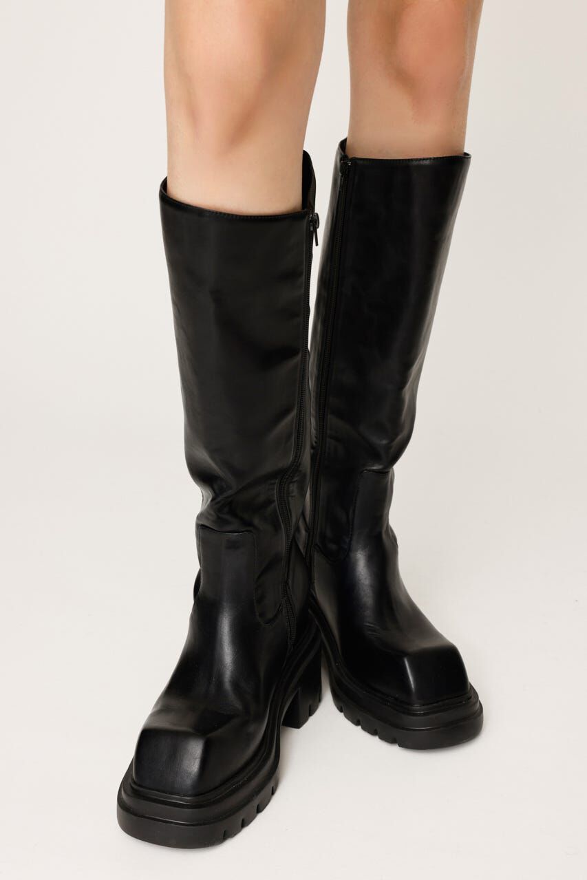 SLY「SQUARE TOE KNEE ブーツ」|その他|