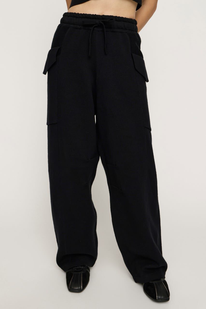 SLY「SWEAKNIT WASHED パンツ」|その他|BLK