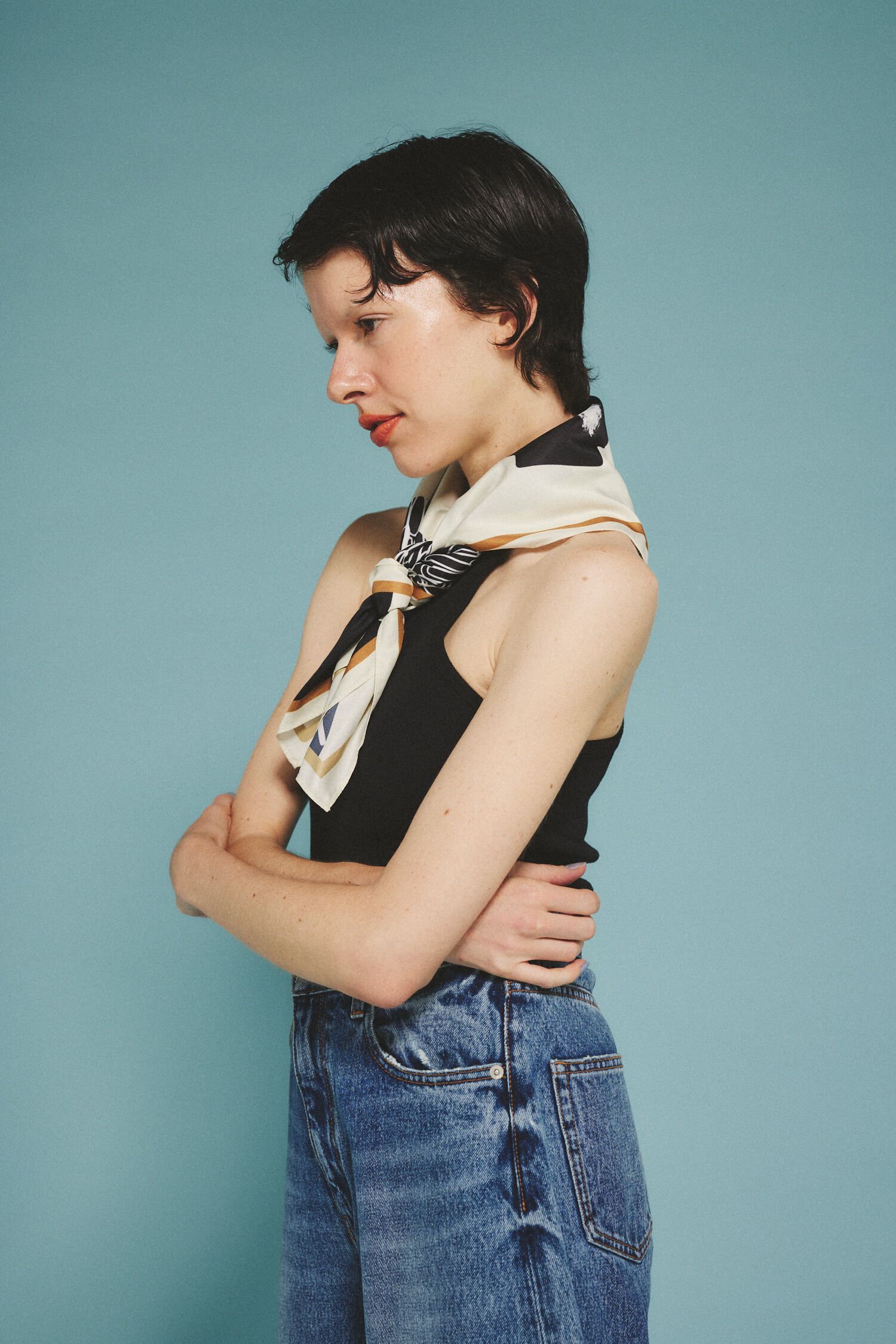 HeRIN.CYE「Flower vase scarf」|その他|