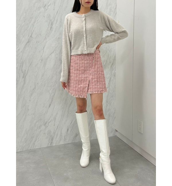 CALNAMUR「TWEED SKIRT PANTS/ツイードスカートパンツ」|スカート|