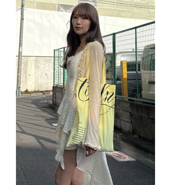 CALNAMUR「フリルカラーカーデ」|ニット・セーター|