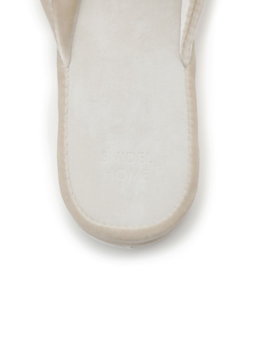 SNIDEL HOME「メタルポイントスリッパ」|ルームシューズ|