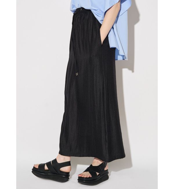 ELENDEEK「SHINY EASY SK」|スカート|ブラック