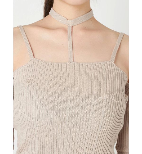 RESEXXY「オフショルチョーカーポンチワンピース」|ワンピース|