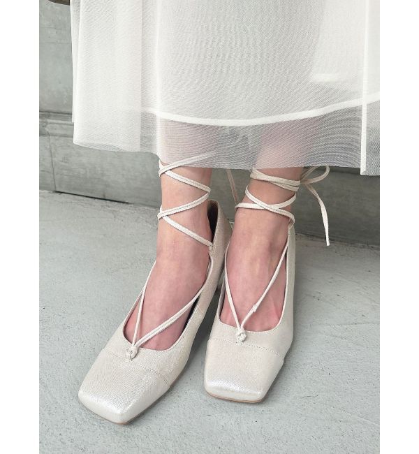RESEXXY「ストラップデザインパンプス」|パンプス|ベージュ
